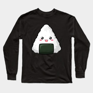 Kawaii Onigiri - Anime Shirt Long Sleeve T-Shirt